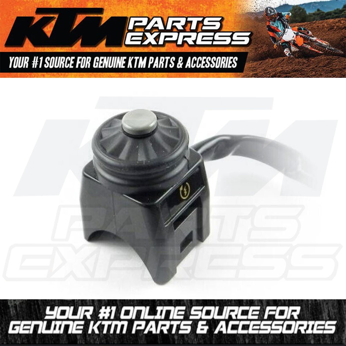 NEW OEM KTM STARTER BUTTON GREY HANDLEBAR CONTROLS XC XCW SXF XCF 78111074000