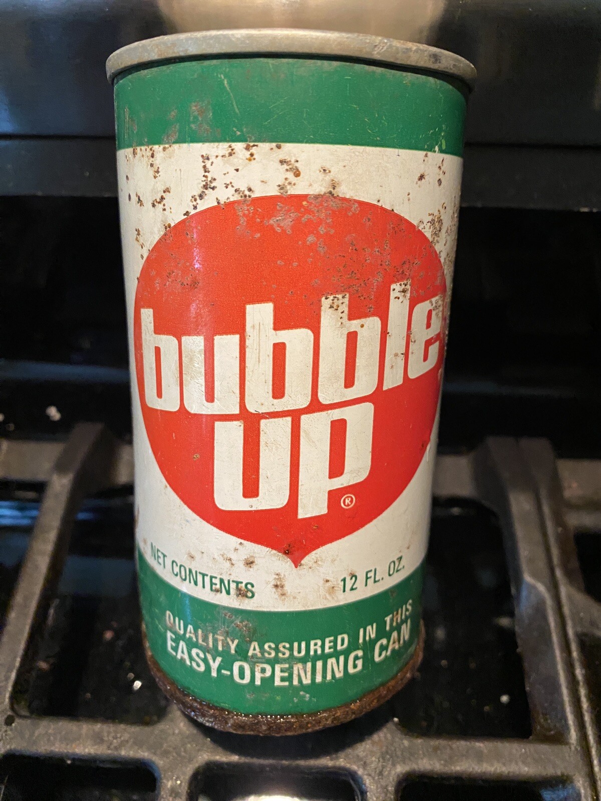BUBBLE UP SODA 🥤 CAN 60’s EASY OPENING CAN ST. PAUL, MN 🇺🇸