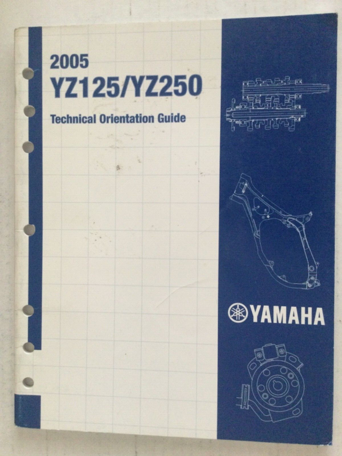 Technical Orientation Guide Yamaha YZ125 2005 YZ250 LIT-BKTOG-MC-01 YZ 125 250