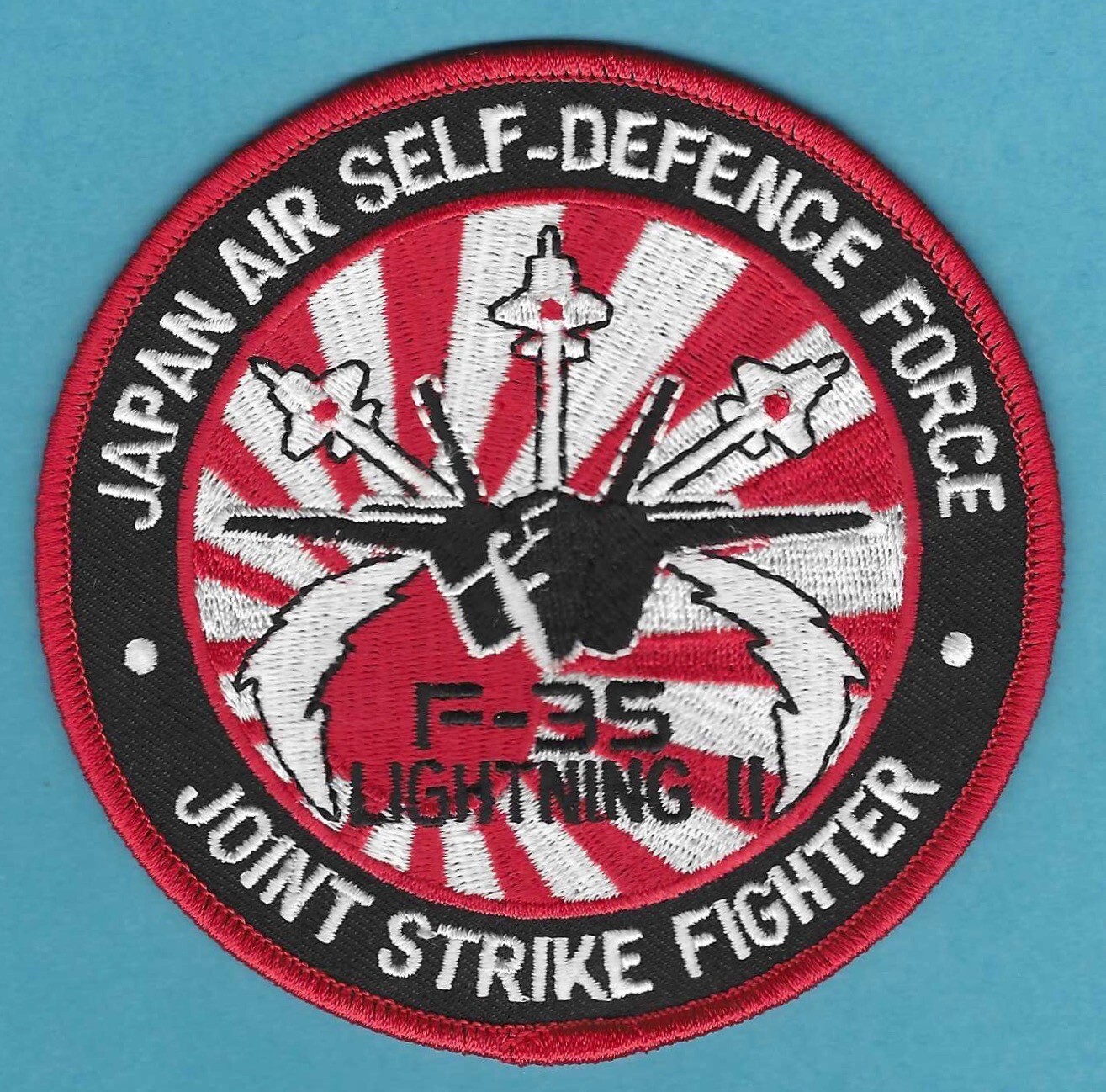 JAPAN AIR SELF-DEFENCE FORCE JOINT STRIKE FIGHTER F-35 LIGHTNING II PATCH