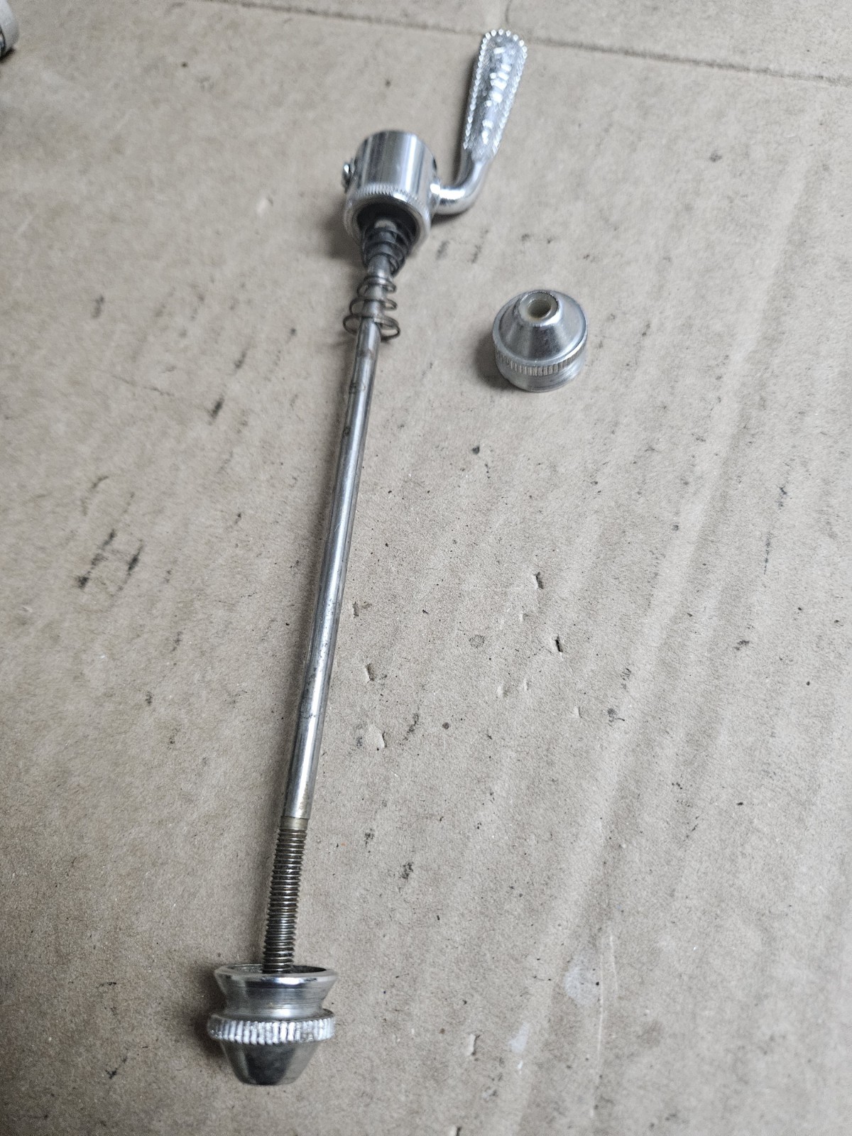 Vintage SIMPLEX JUY skewer quick release (Ref 165), for rear wheel, used