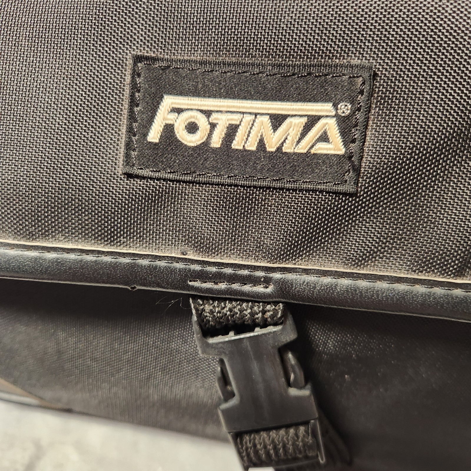 Fotima Camera Bag Black Adjustable Strap Padded Compartments F430NS