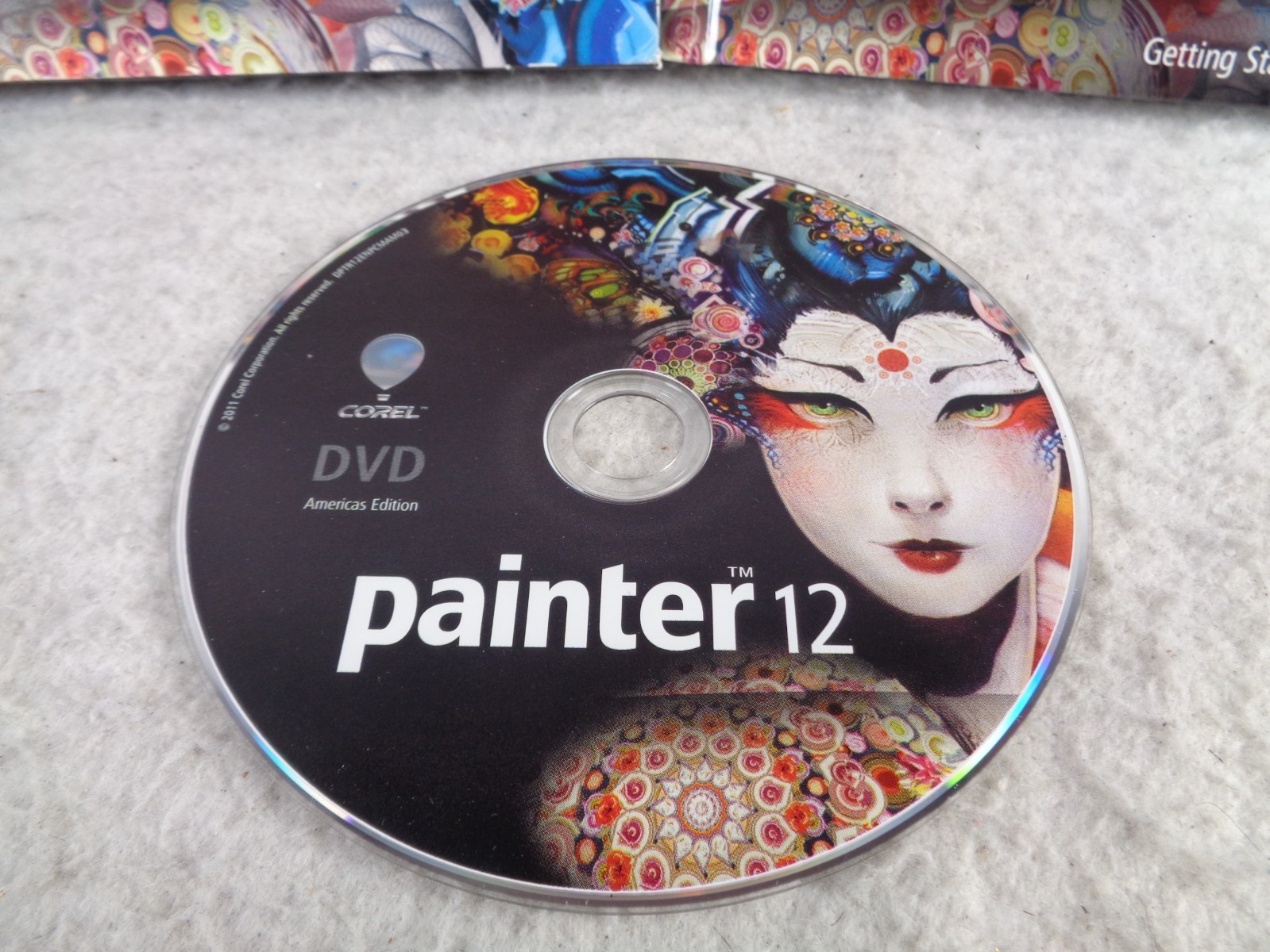 Corel Painter 12 Special Getting Started Guide Upgrade Software Windows/Mac