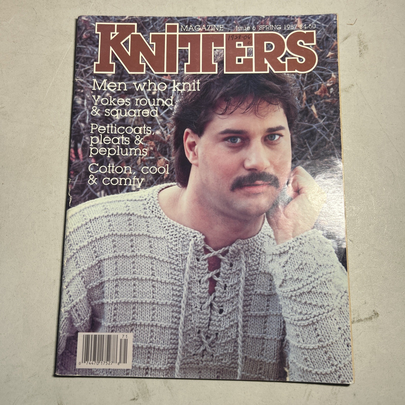 Back Issue of Knitters Magazine - Issue 6 - Spring 1987