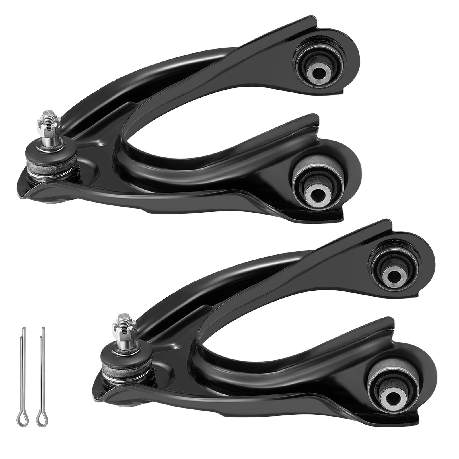 2pc Front Upper Control Arm and Ball Joint Assembly for Honda Accord Acura 09-14