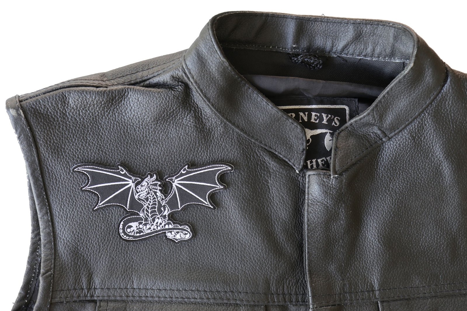 Dragon with Skulls Patch - 5x2.5 inch - P6226