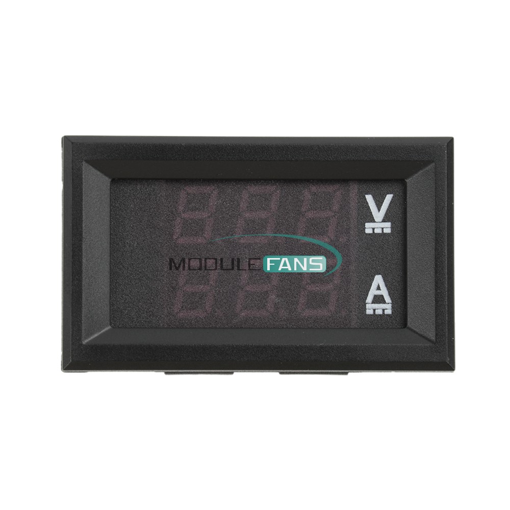DC 100A Voltmeter Ammeter Volt Amp Meter Voltage Current Tester with Shunt