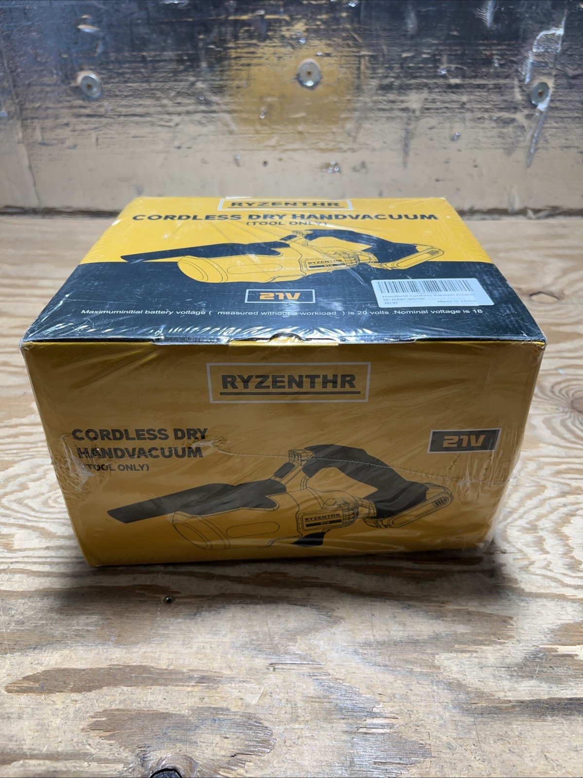 RYZENTHR 21V Cordless Dry Handvacuum (Tool Only)