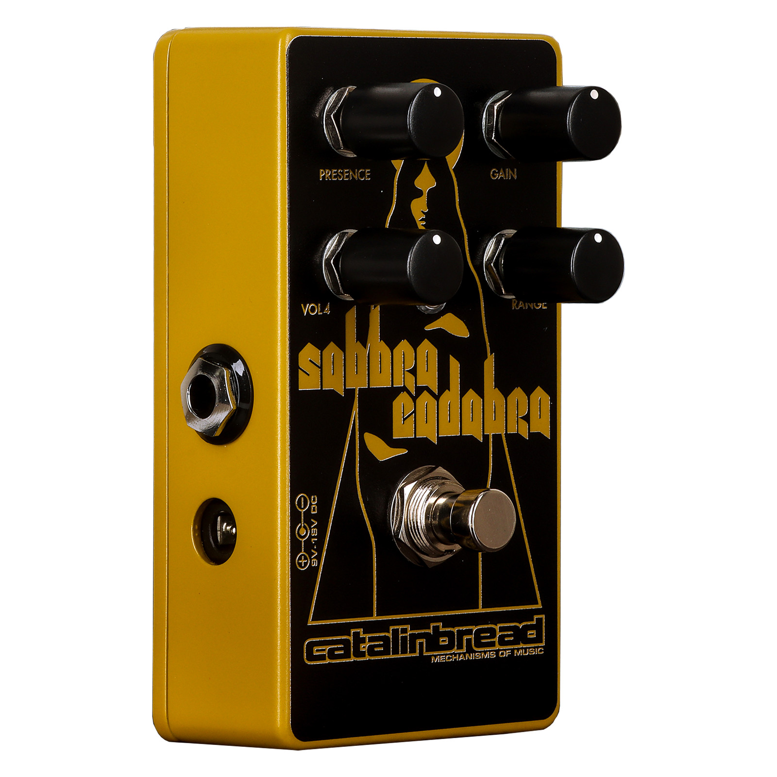 Catalinbread Sabbra Cadabra 10th Anniversary Overdrive Pedal - Yellow