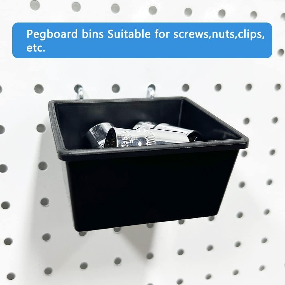 258PCS Heavy-Duty Pegboard Hooks & Organizer Kit for Ultimate Tool Storage