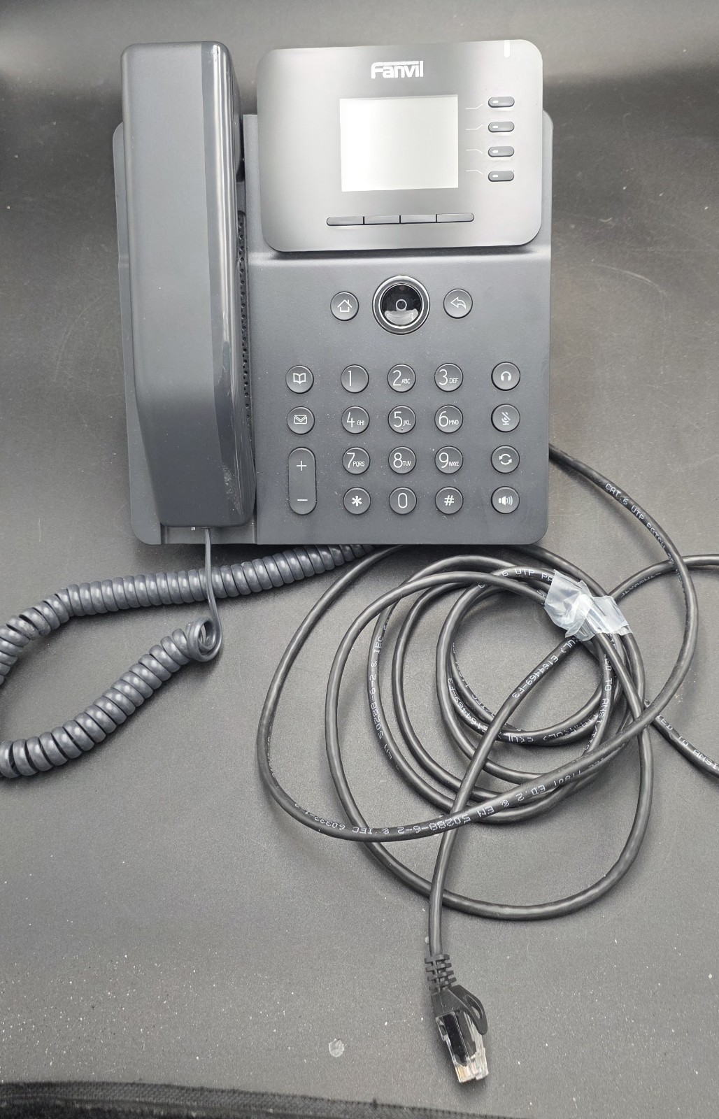 Nice Fanvil V61w Business IP Phone 2.4 Color Display 4 Sip Lines Wi Fi6 Tested