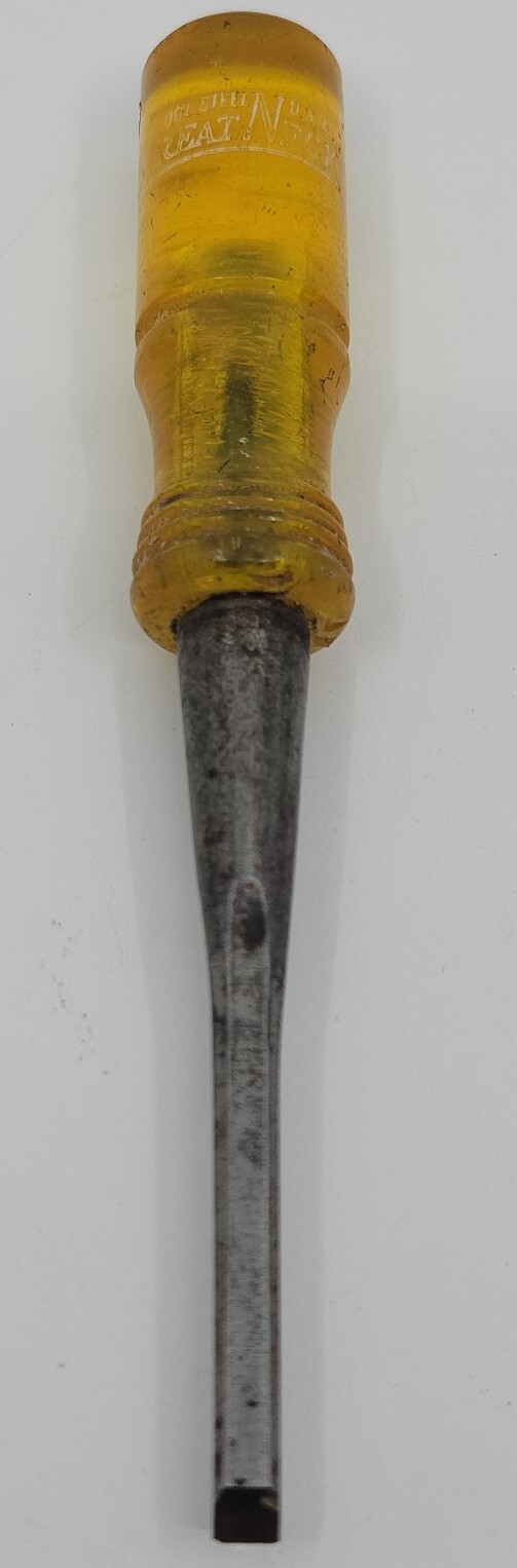 VINTAGE GREAT NECK TOOLS ¼" CHISEL WOODWORKING CARPENTER HAND TOOL SHARP