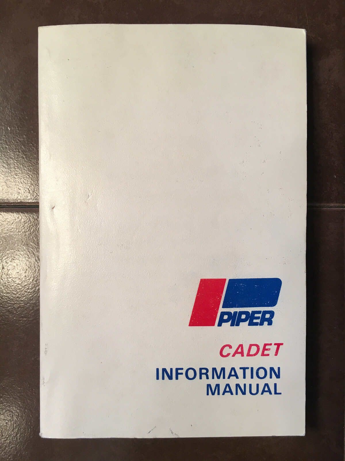 Piper Aircraft Corp., Cadet PA-28-161 Pilot's Information Manual
