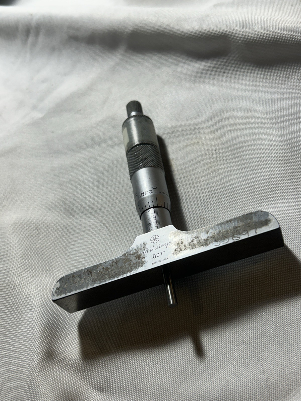 MITUTOYO DEPTH  GAGE  Ratcheting (MC4)