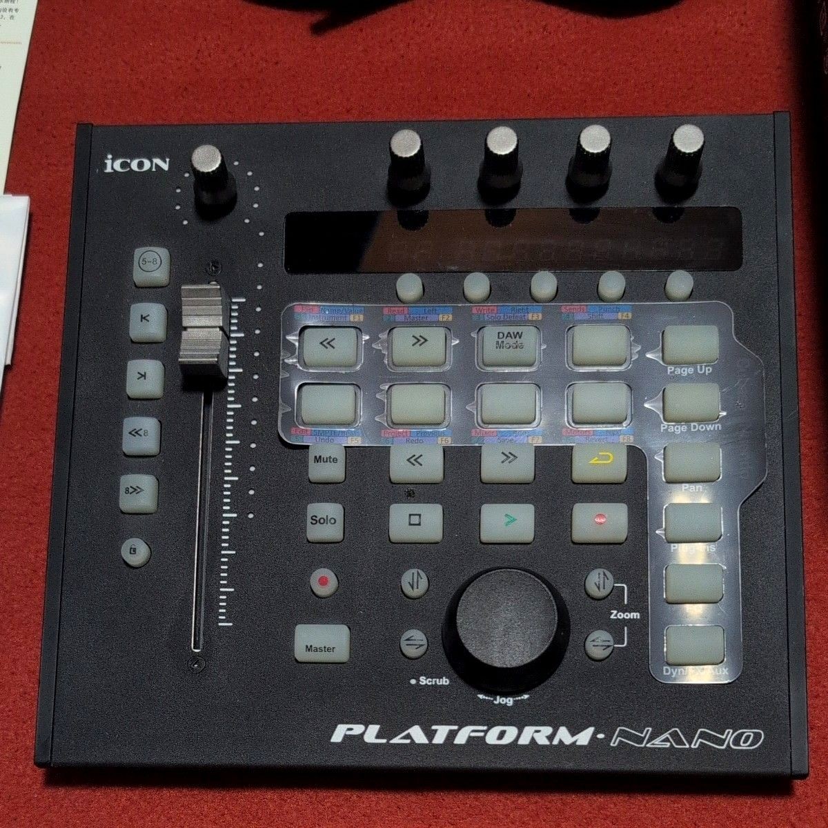 iCON Platform Nano MIDI DAW Controller Motorized Fader Used Japan