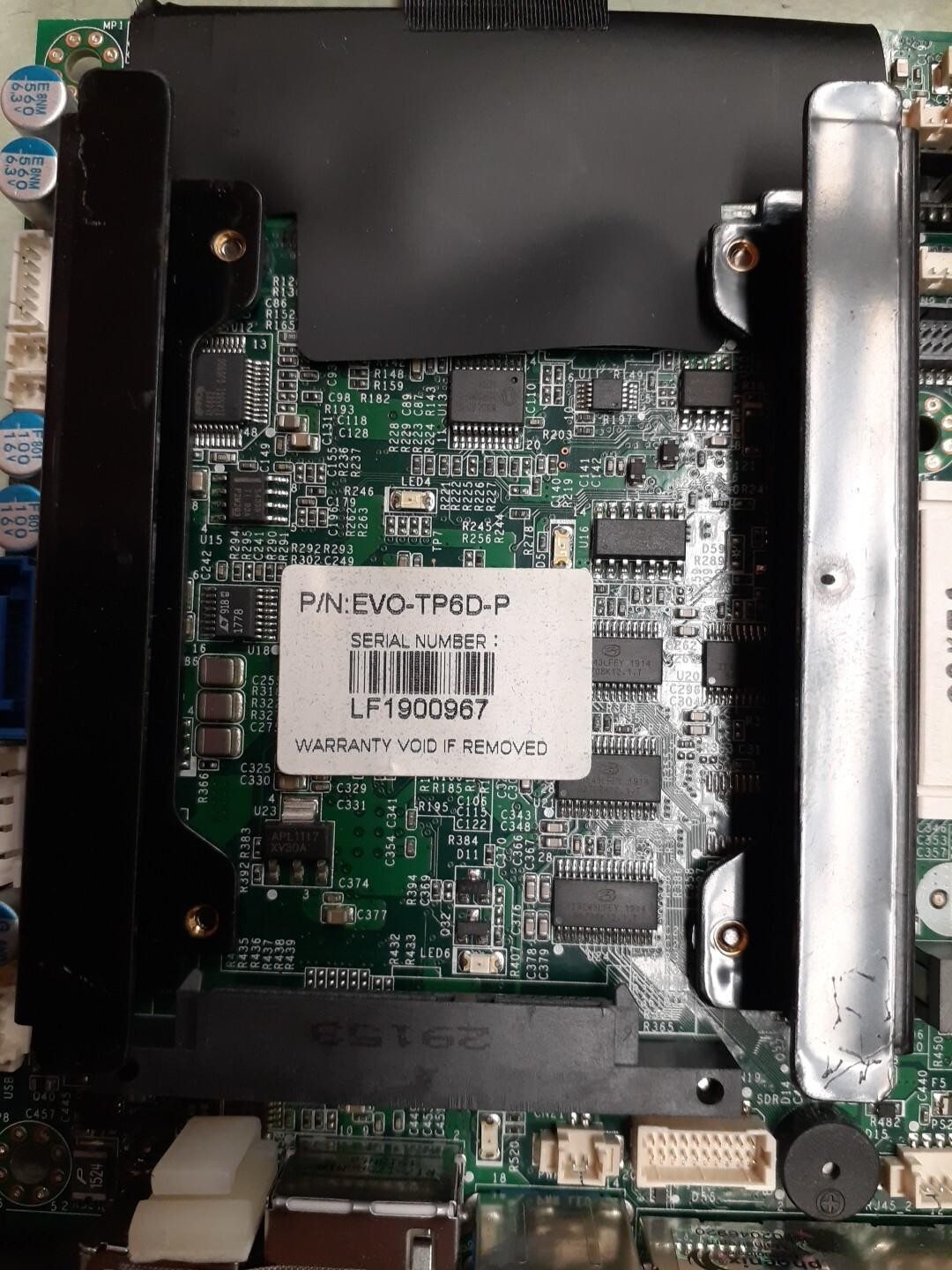 (2) EVO EVO-TP6D-P Main board for EVO TP6 POS Terminal