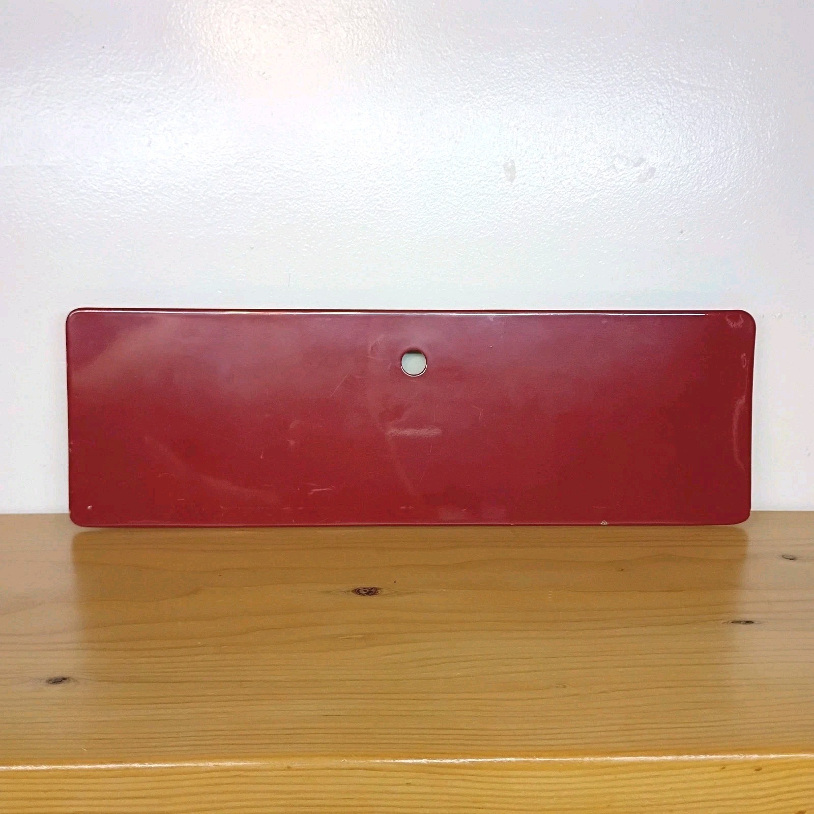1967-72 Ford F100 F250 F350 Glove Box Door Red with Hinges