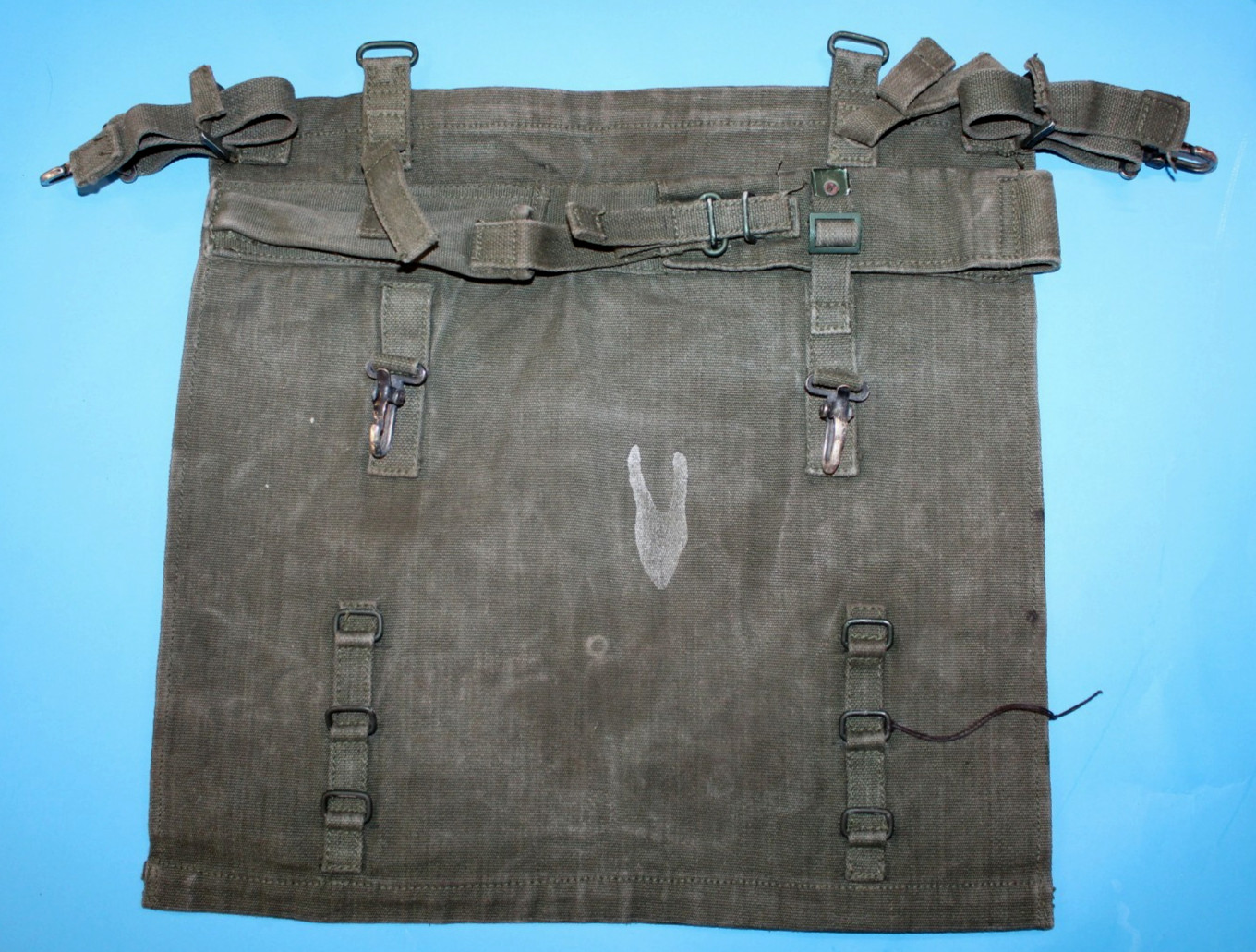 British Army 1958 Pattern Rain Cape Poncho NBC Carrier, M. Wright & Sons, 1966