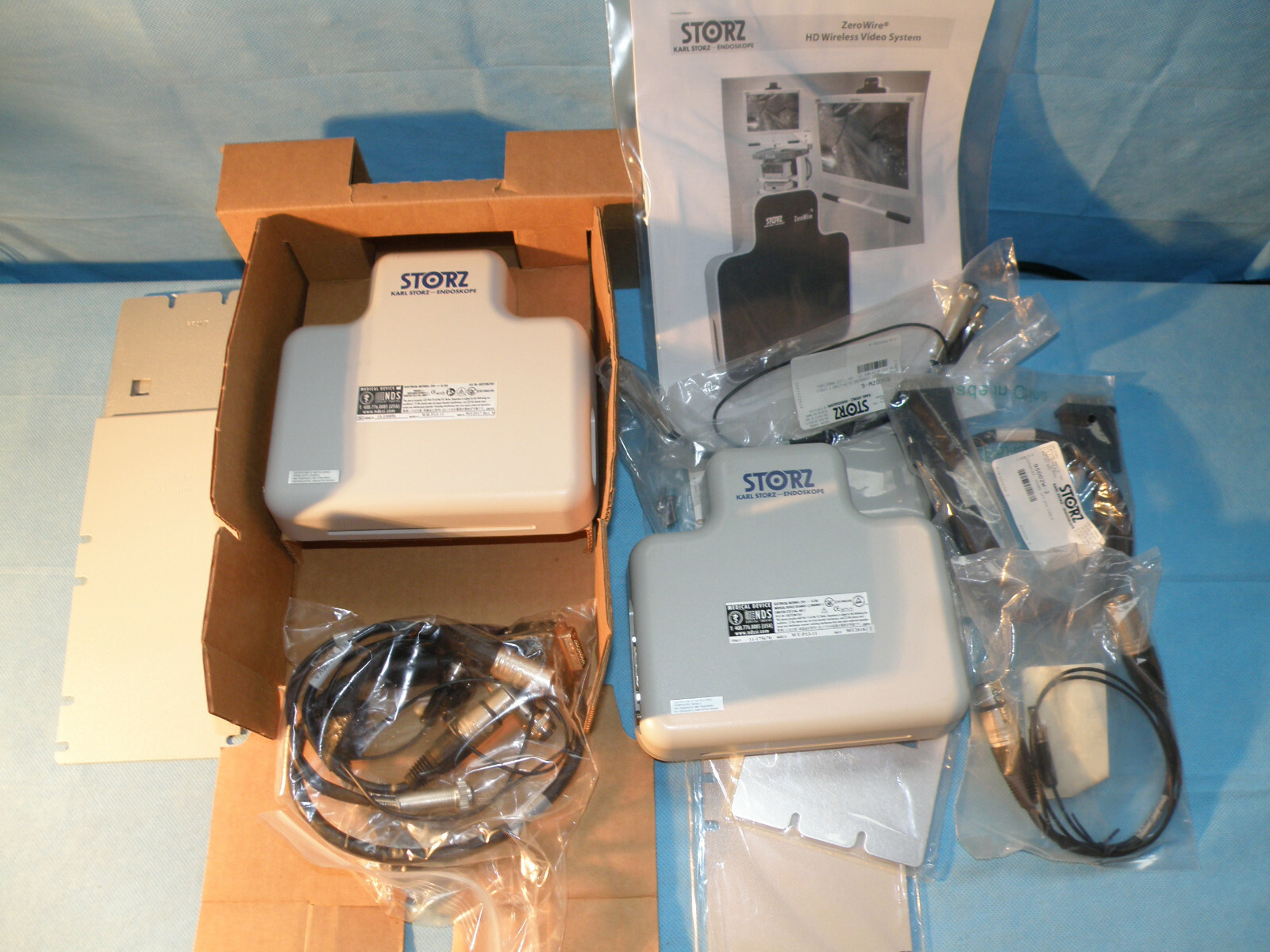 STORZ ZeroWire wireless monitor to monitor video transmitter & receiver 9500RX