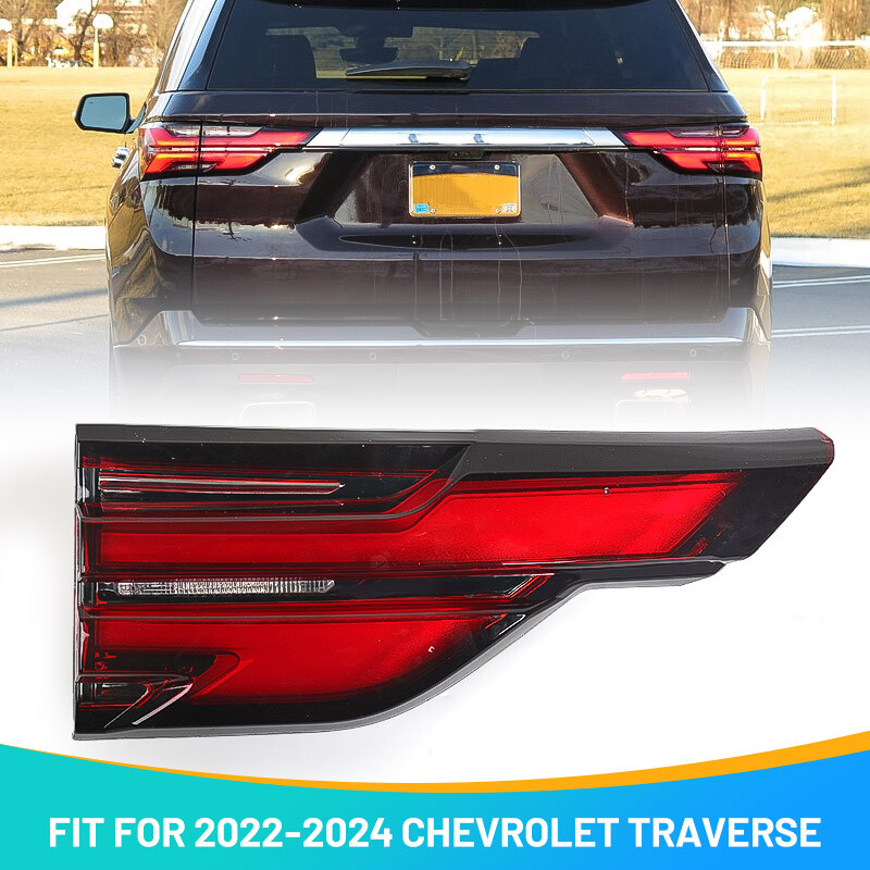 Driver Inner LED Tail Light For Chevy Traverse 2022 2023 2024 Brake Lamp Left LH
