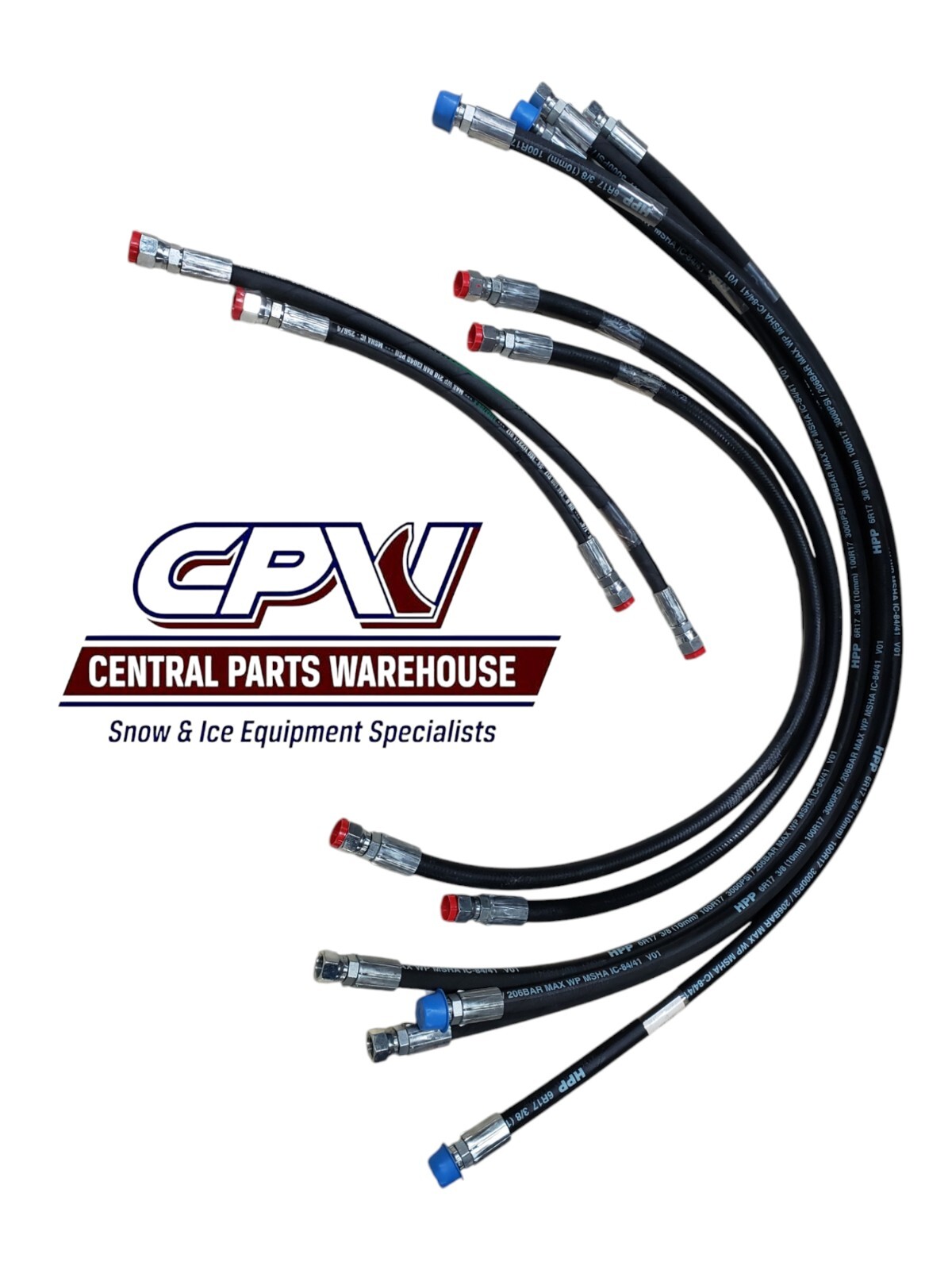 Maxim Hose Kit Replaces SNOWEX POWER PLOW 8100 – 8611 SERIES SNOWPLOW HOSE KIT