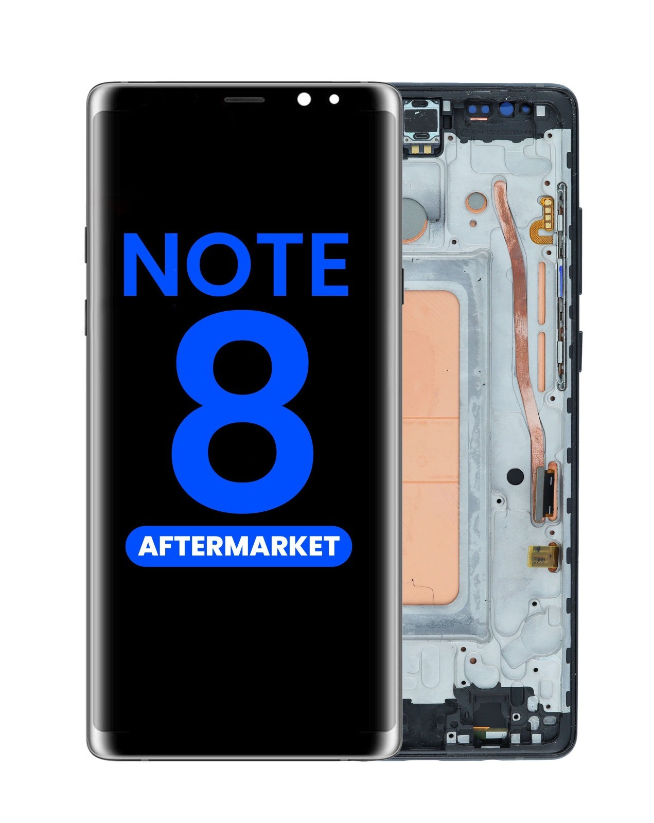 For Samsung Galaxy Note 8 LCD Display Touchscreen Digitizer With (Black Frame)