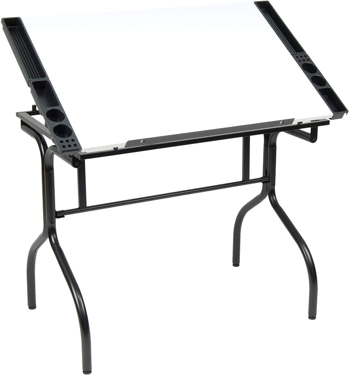 Drafting Table Writing Desk Studio Hobby Drawing 6 Angle Folding Craft Station