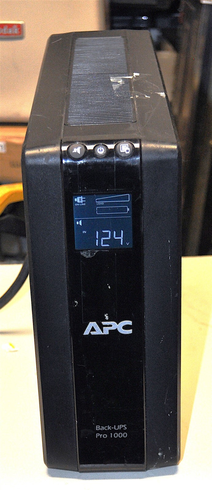 APC BACK-UPS BR-1000G USED 1000VA NO BATTERIES GOOD CONDITION SCHOOL SURPLUS