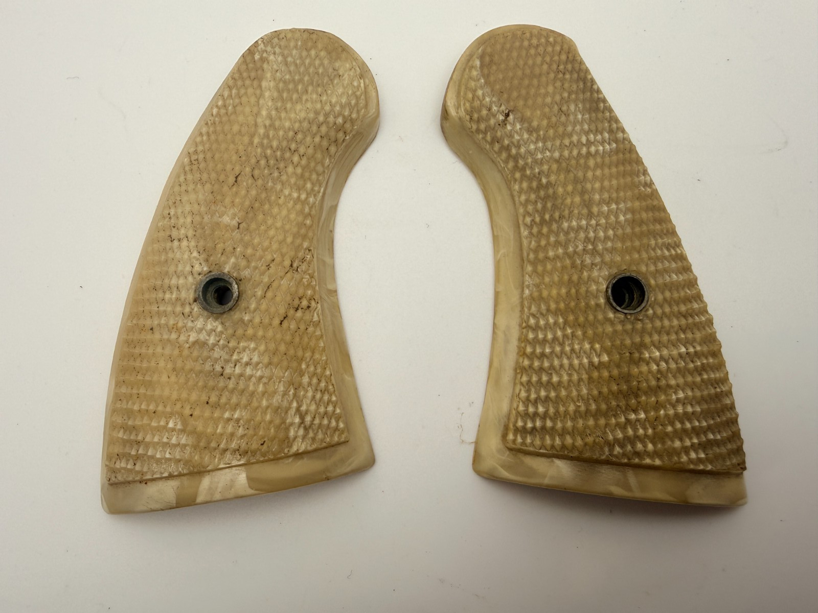 Vintage Franzite Grips for COLT E/I Frame Official, Army Police, Trooper Python
