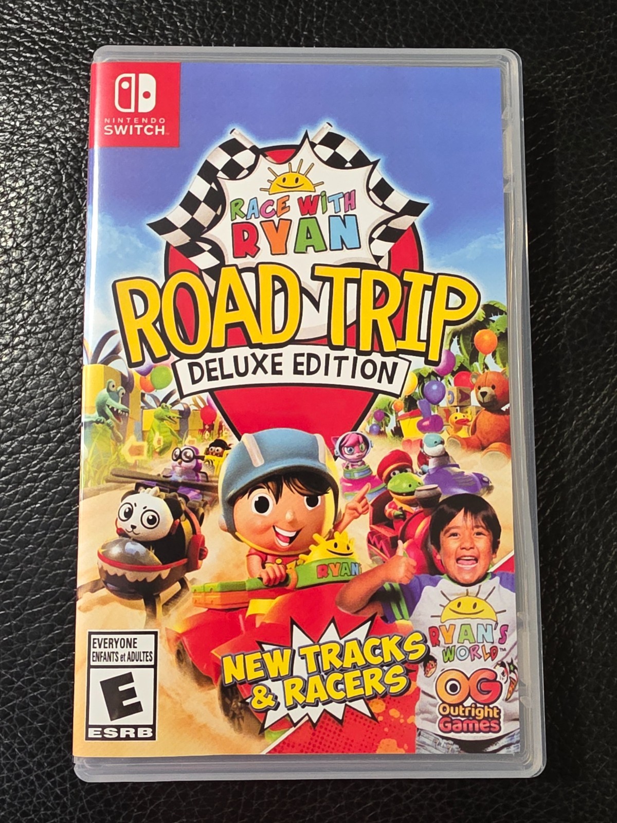 Replacement Case (NO GAME) Nintendo Switch Race With Ryan Road Trip Deluxe Editi