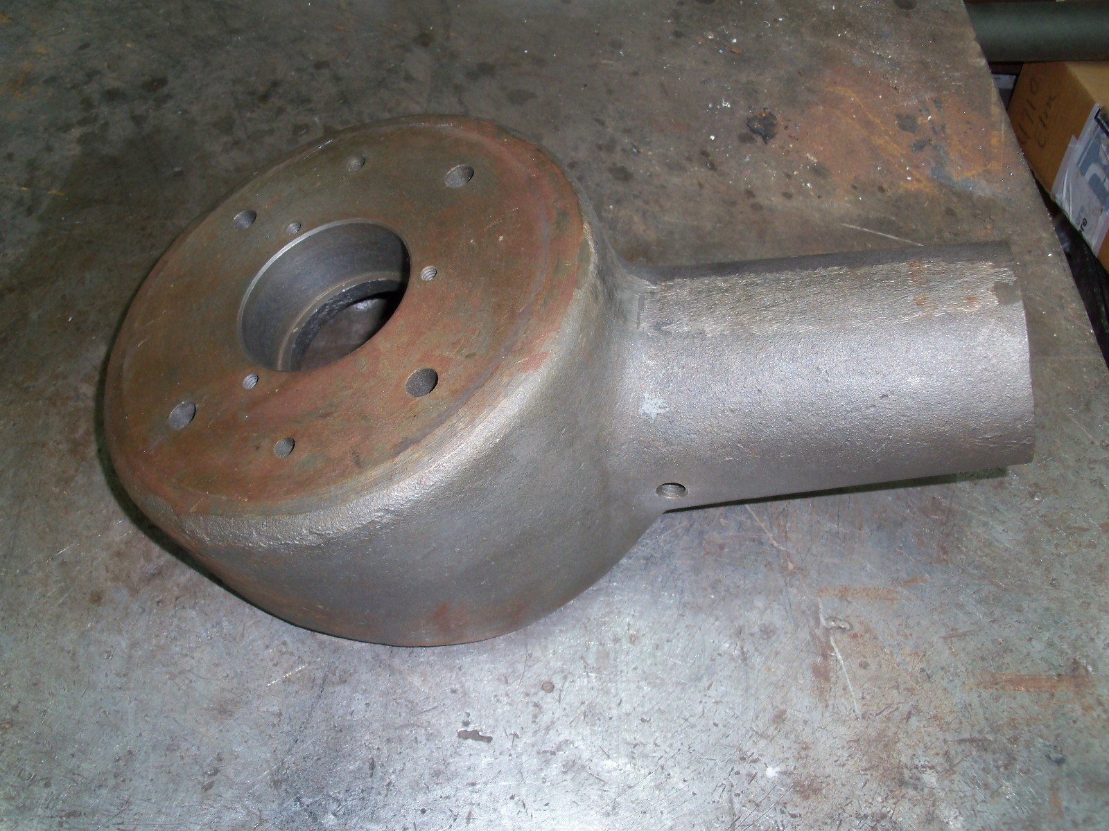 6" X 18" Norton Surface Grinder Wheel Feed Bracket PT # 67481