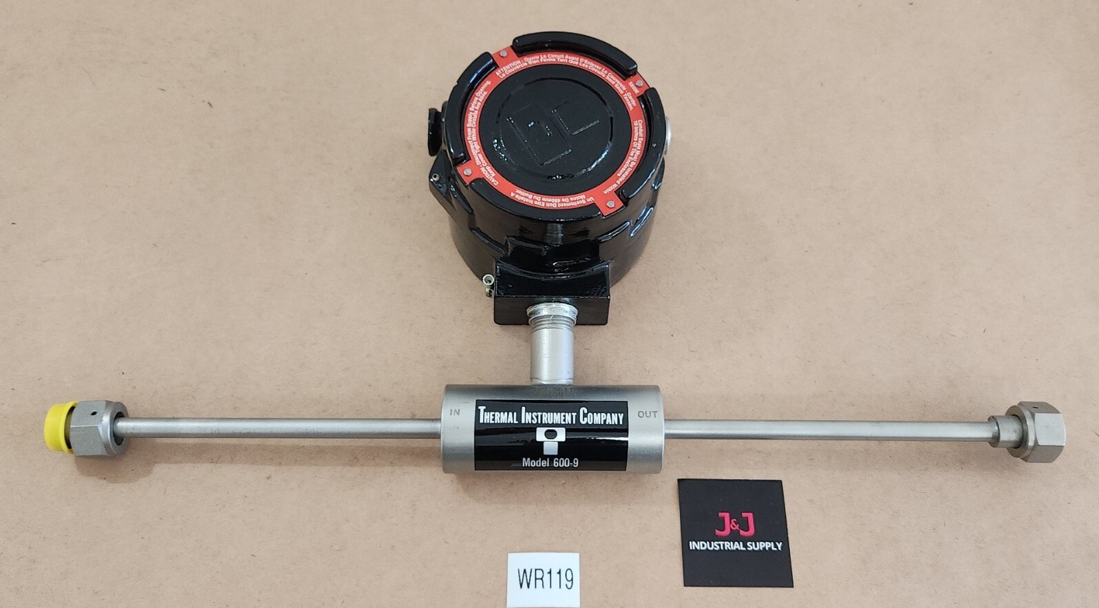 *NEW* Thermal Instrument Company 600-9 XIHFCX2 S4766 FE-104 + Warranty!
