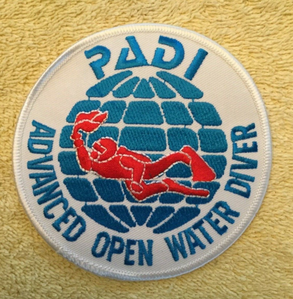 PADI ADVANCED OPEN WATER DIVER & RESCUE DIVER SCUBA PATCH
