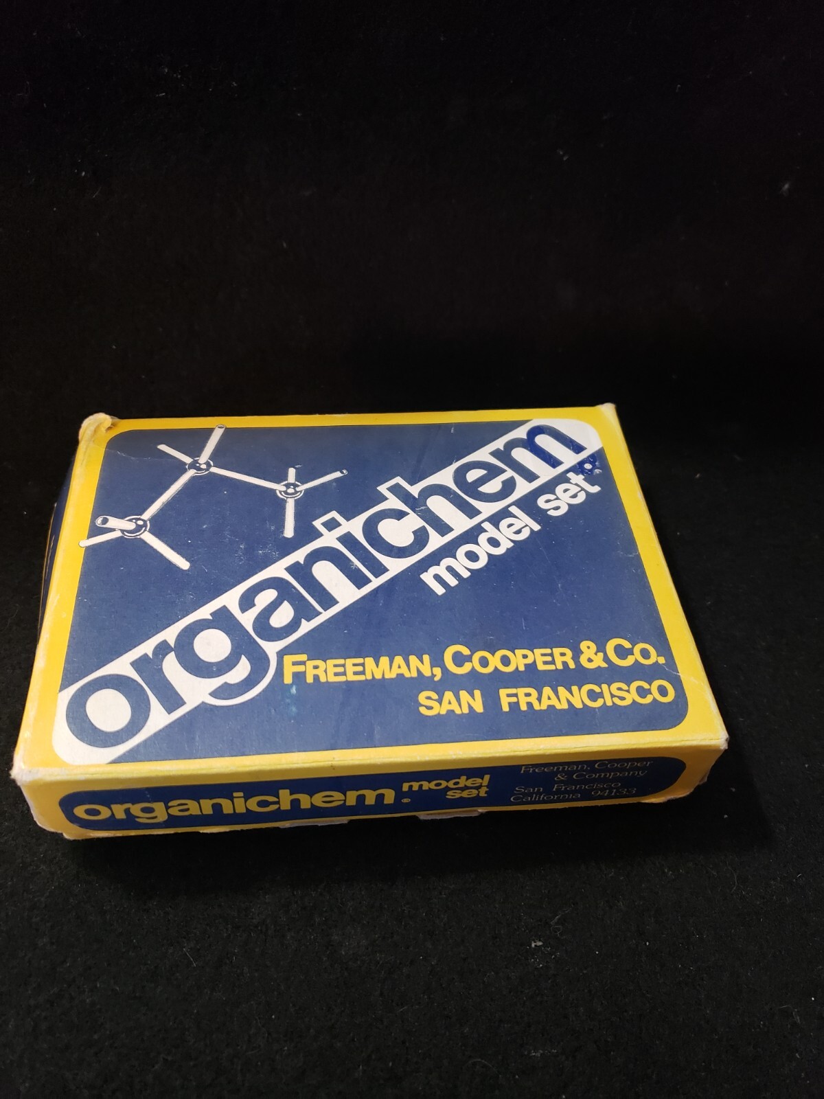 Vintage Organichem Model Set Freeman, Cooper & Co. Made in England