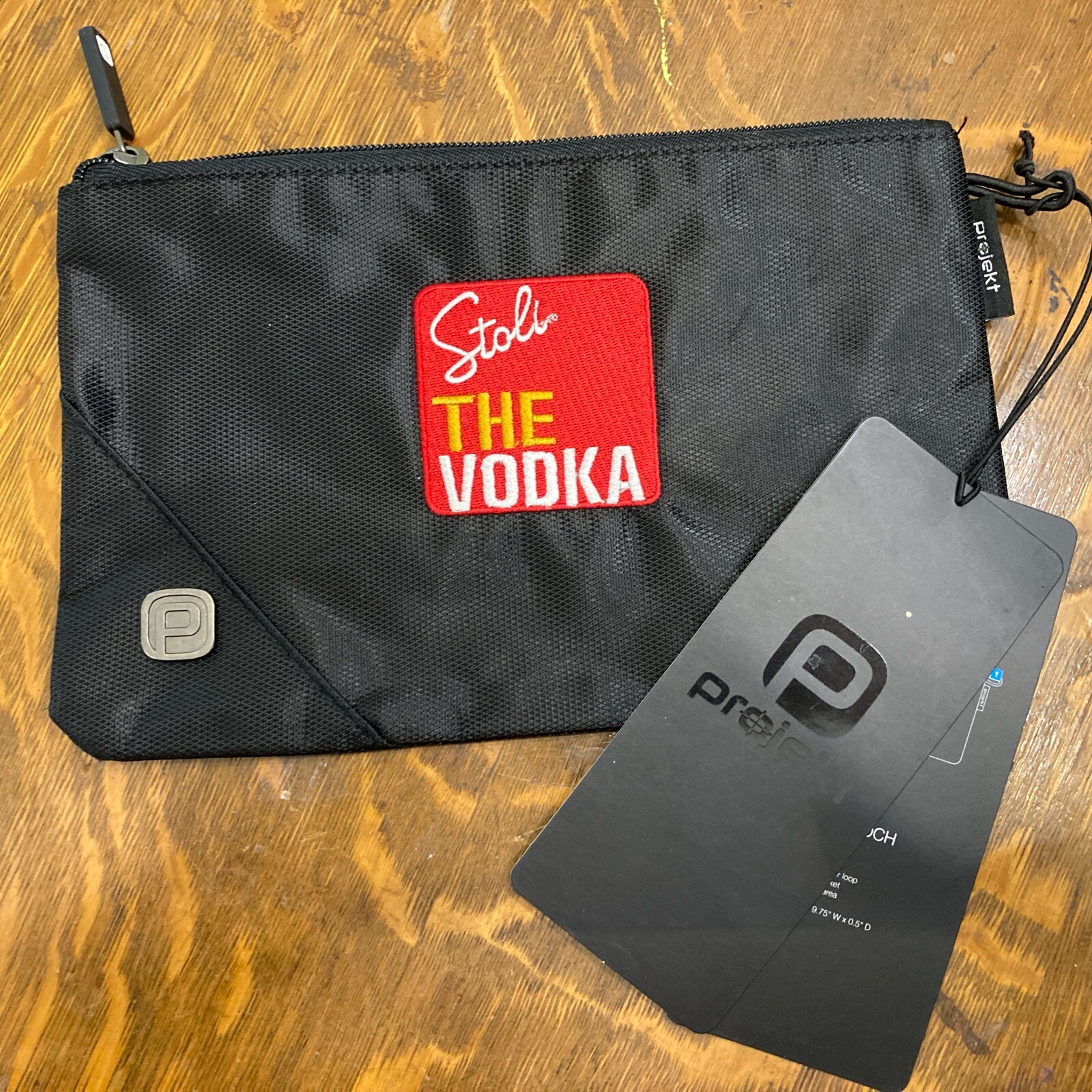 Stoli Vodka Zippered Pouch Travel Toiletry Bag By Projekt