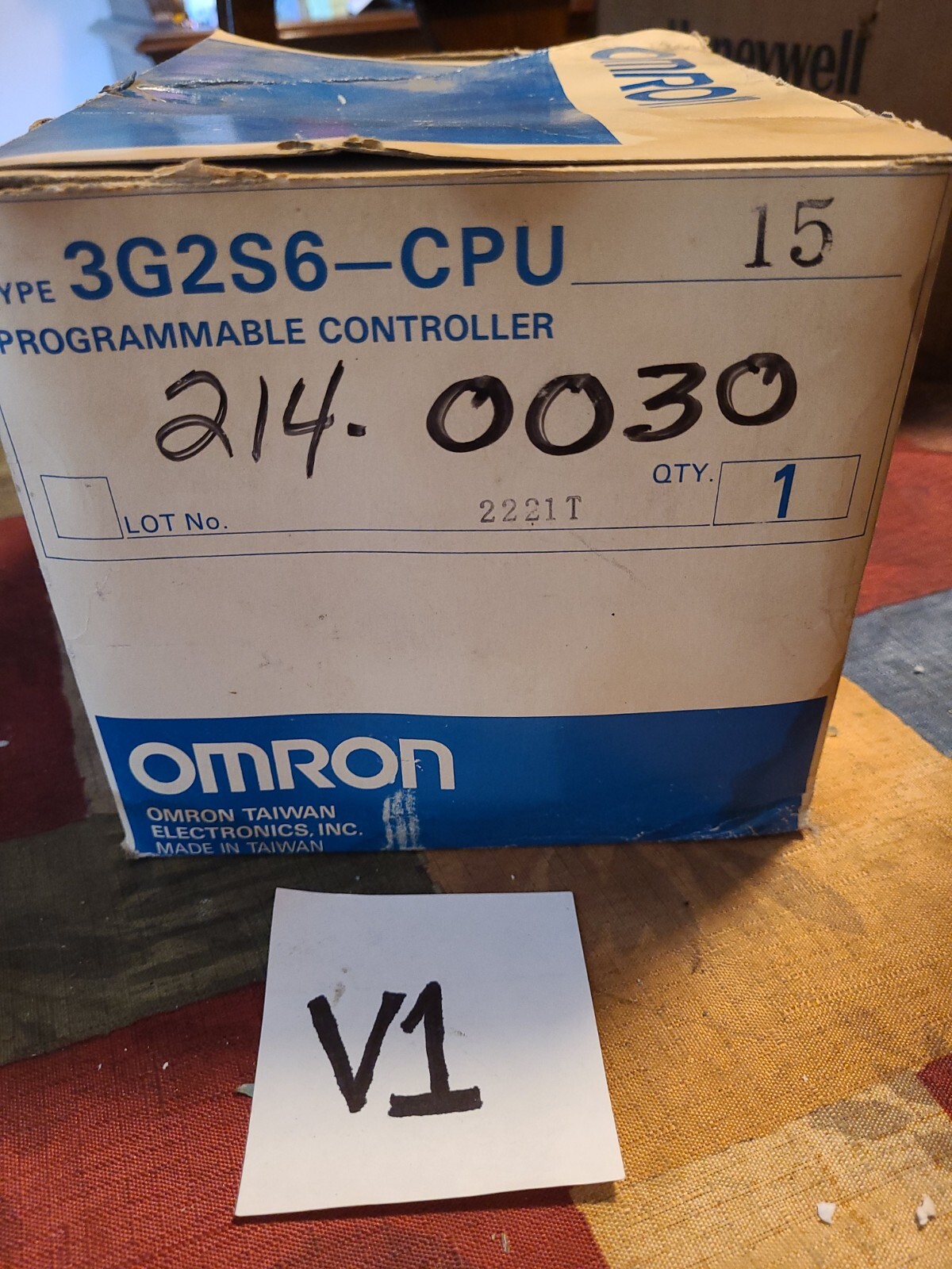 3G2S6-CPU15 Sysmac S6 Programmable Controller
