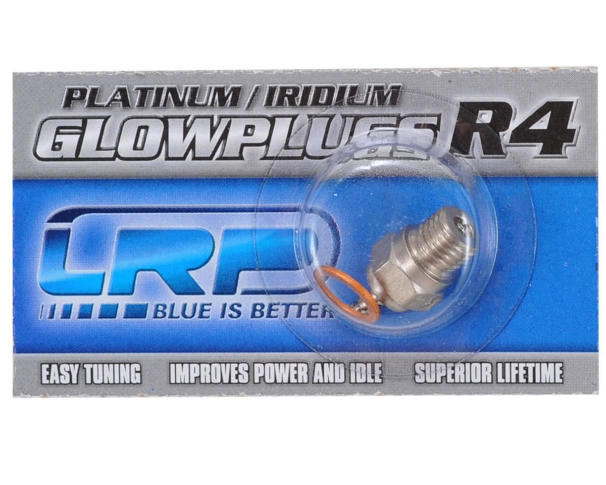 LRP Platinum/Iridium Standard Glow Plug (R4 - Medium) [LRP35041]