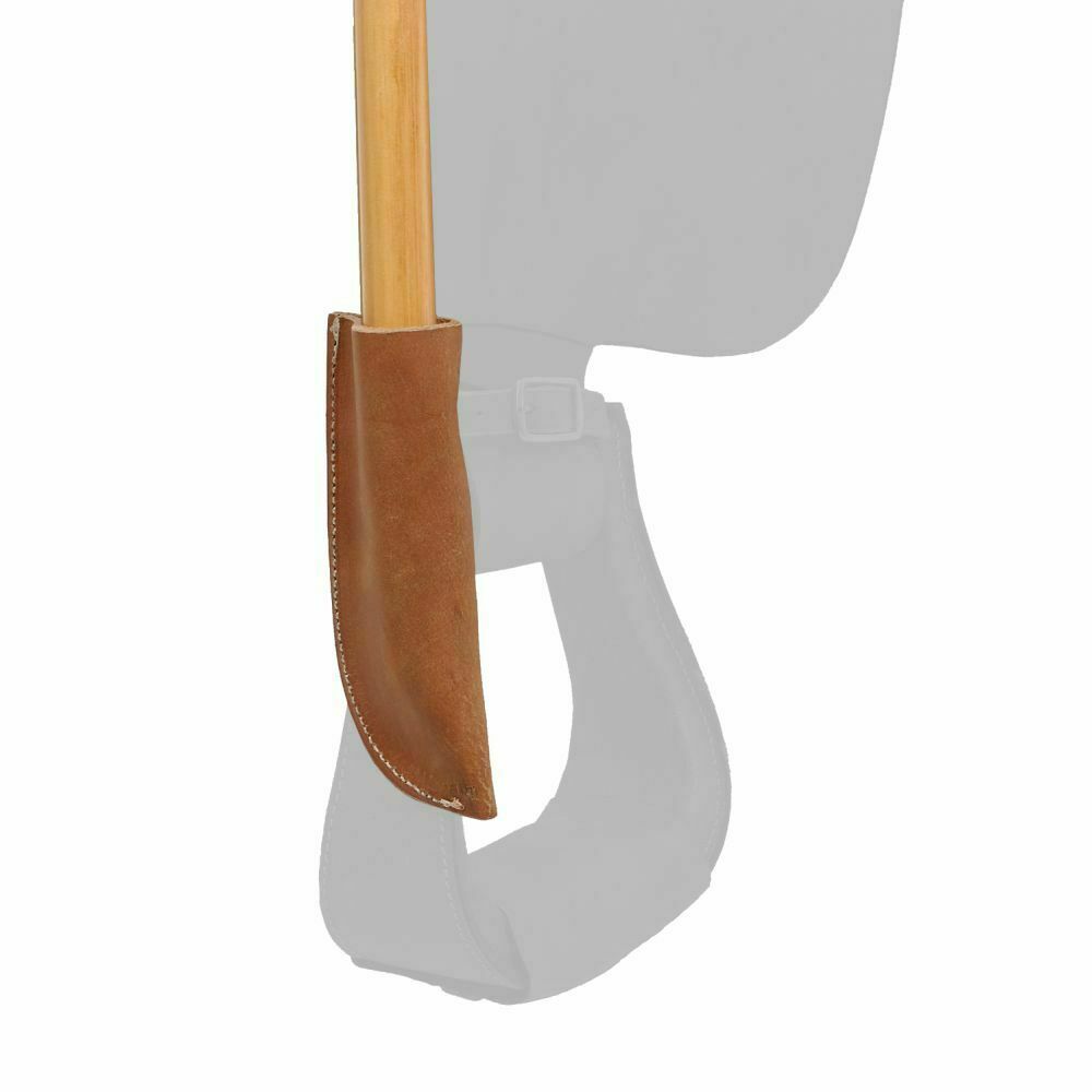 Tough 1 Medium Oil Leather Flag Holder rodeo tack equine 52-615