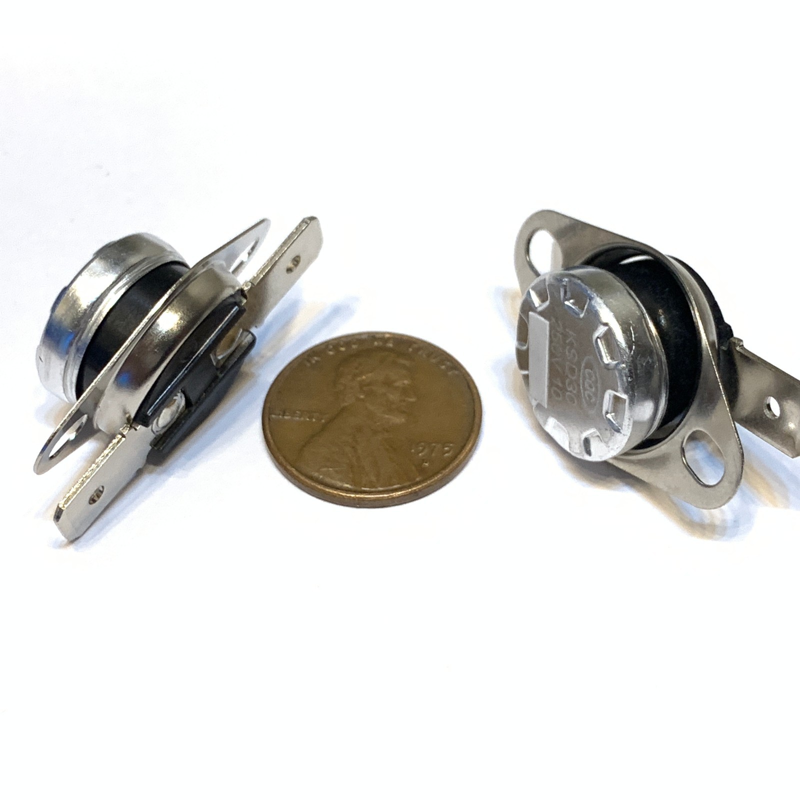 2 Piece N/C 110ºC 230ºF normally closed Thermal  Thermostat switch KSD301 C26