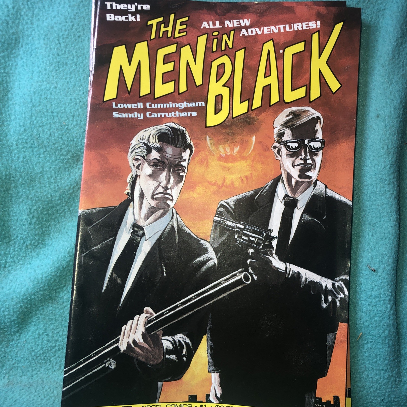 1991 Graphic Aircel Comics # 1 The Men In Black