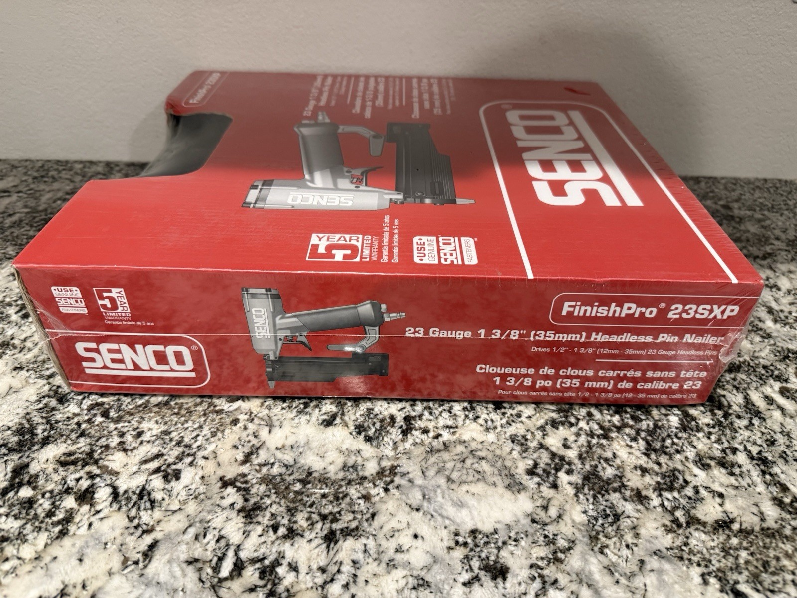 SENCO 8F0001N (23SXP) Headless Micro Pinner for 1/2" - 1-3/8" Fasteners - NEW