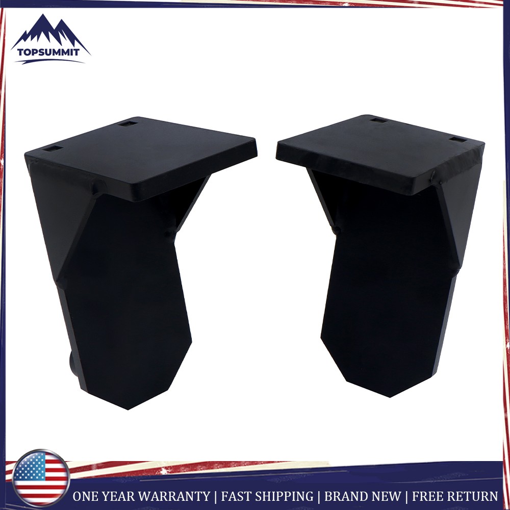 Black 2× Upgrade Superior Shipping Container Jack Lug Jack Leveling Attachment