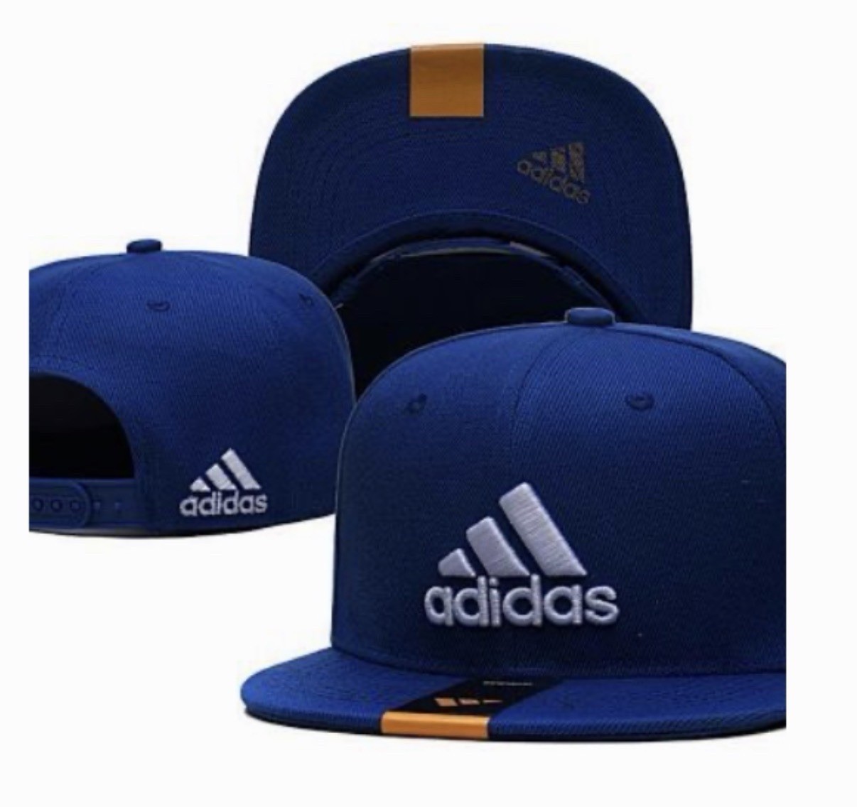 ADIDAS 3 Stripe Chain Snapback Hat Adjustable Fit NEW