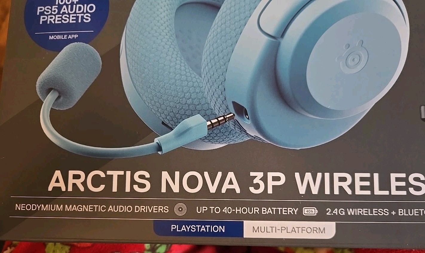 SteelSeries Arctis Nova 3P Wireless Multi-Platform Gaming Headset — Mobile...