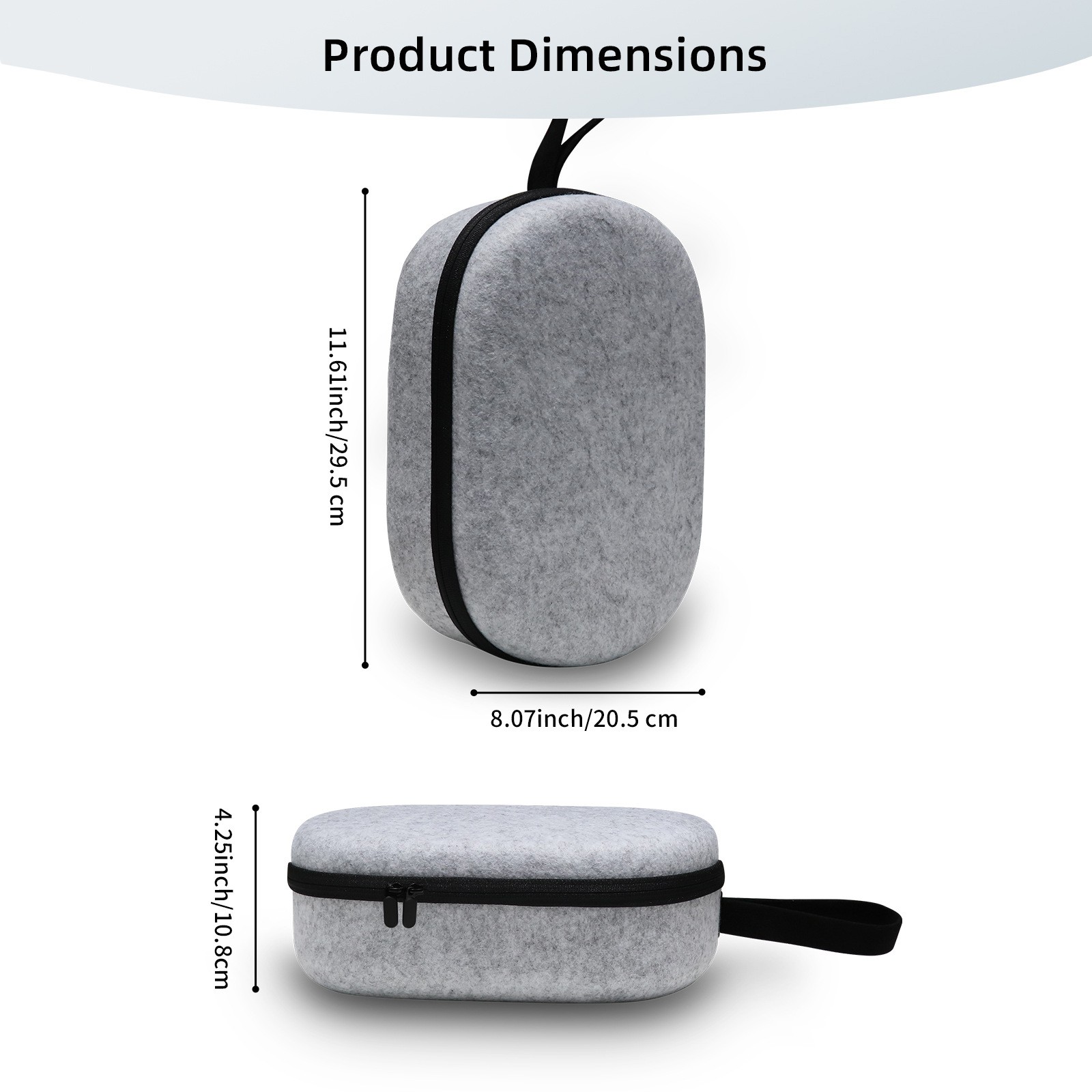For Apple Vision Pro Shockproof Anti-scratch Protective Storage Bag Accessories