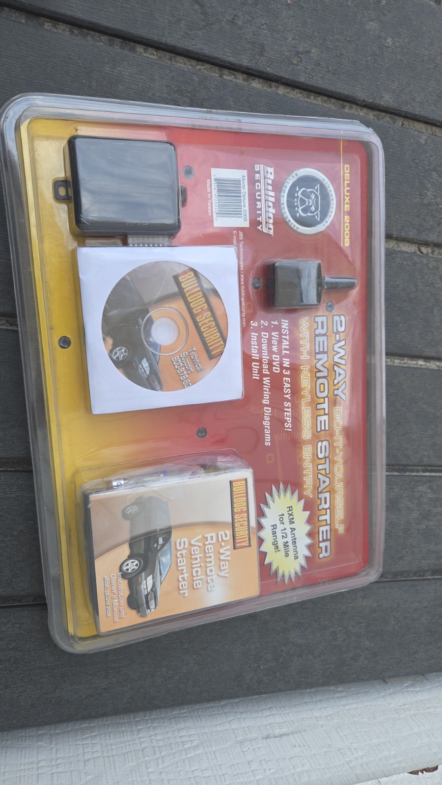 Bulldog Security 2-Way Remote Vehicle Starter & Keyless Entry Deluxe 200 Kit