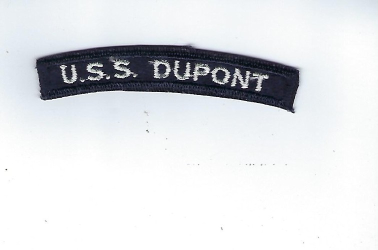 USS Dupont, DD-941,  US Navy "Rocker"