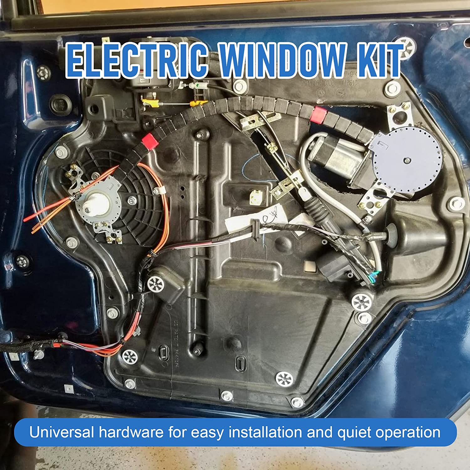 New Universal Electric Power Window Lift Regulator Conversion Kit