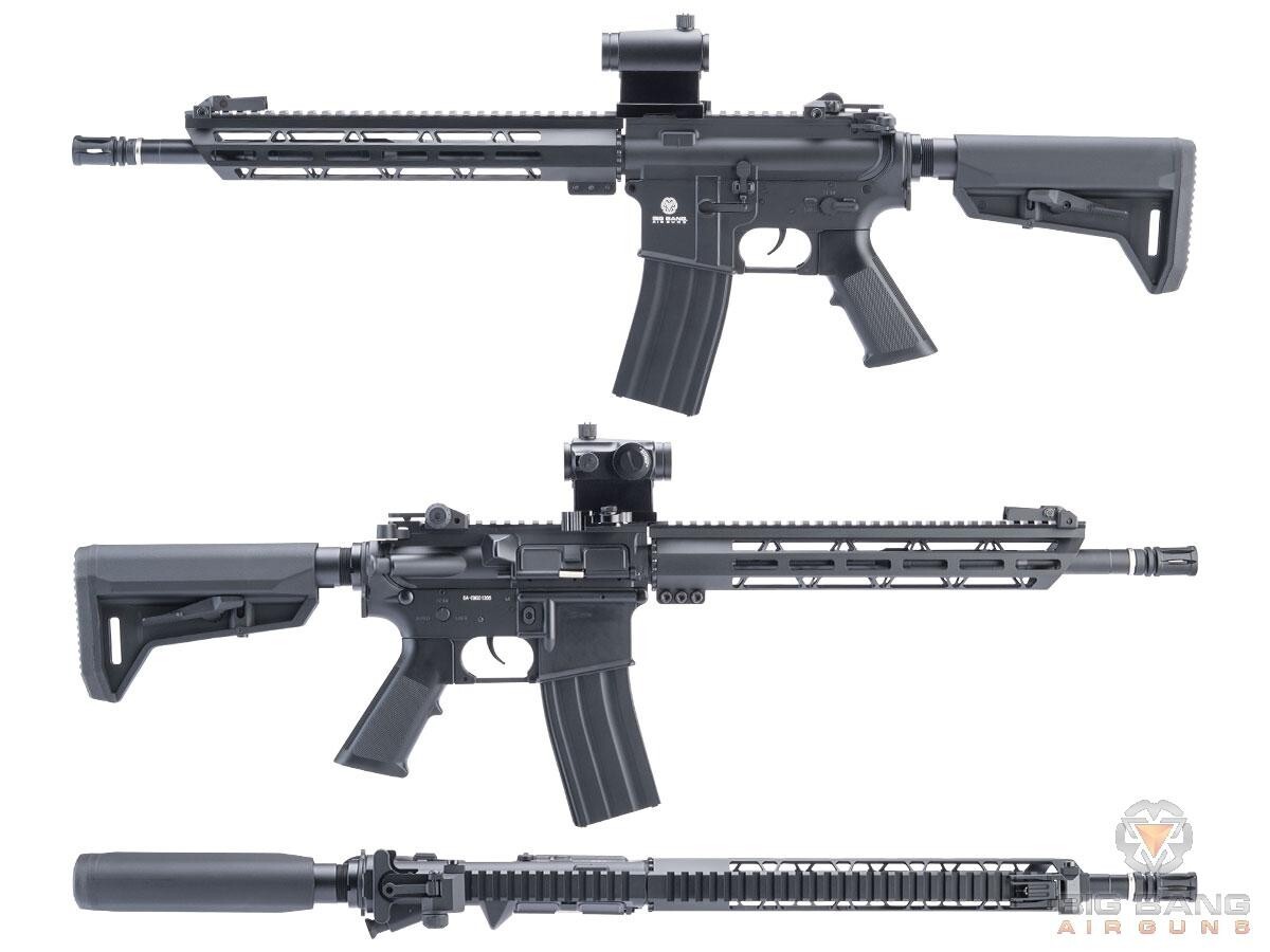 Big Bang Air Guns M4 Carbine w/M-LOK Handguard CO2 .177 Steel BB Air Rifle-New!!