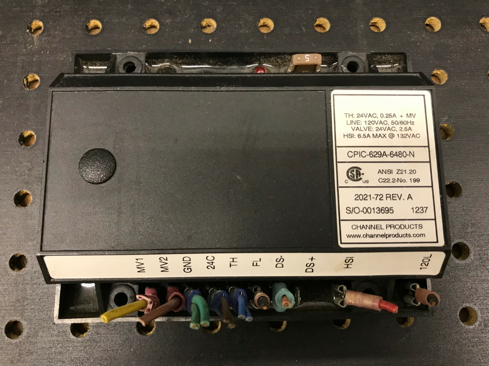 Channel Products HSI Control 2021-72 24VAC